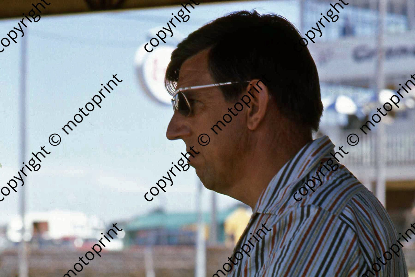 P Ken Tyrrell portrait