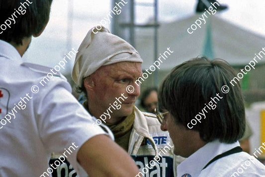 P Lauda and Ecclestone