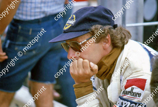 P Lauda portrait pondering