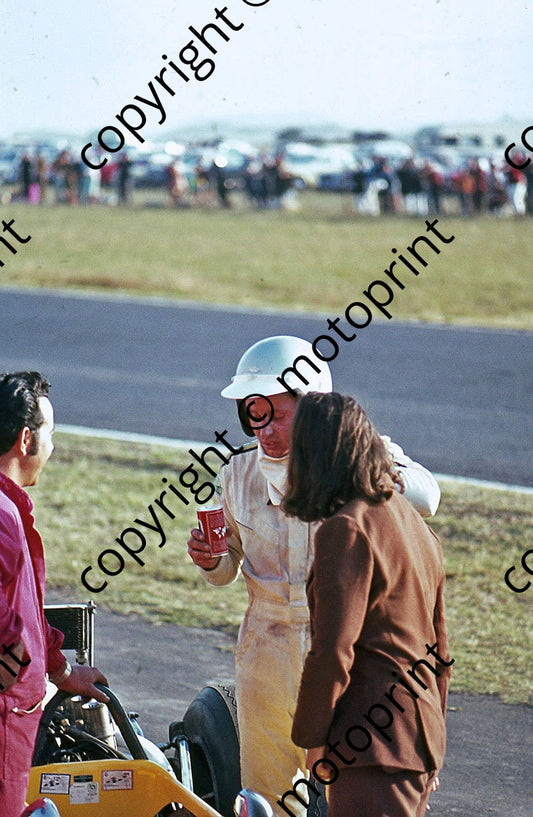 P McNicol at finish 1