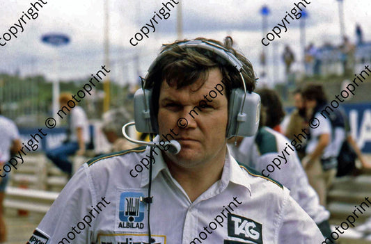 P Patrick Head portrait