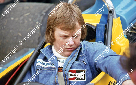 P Peterson in car