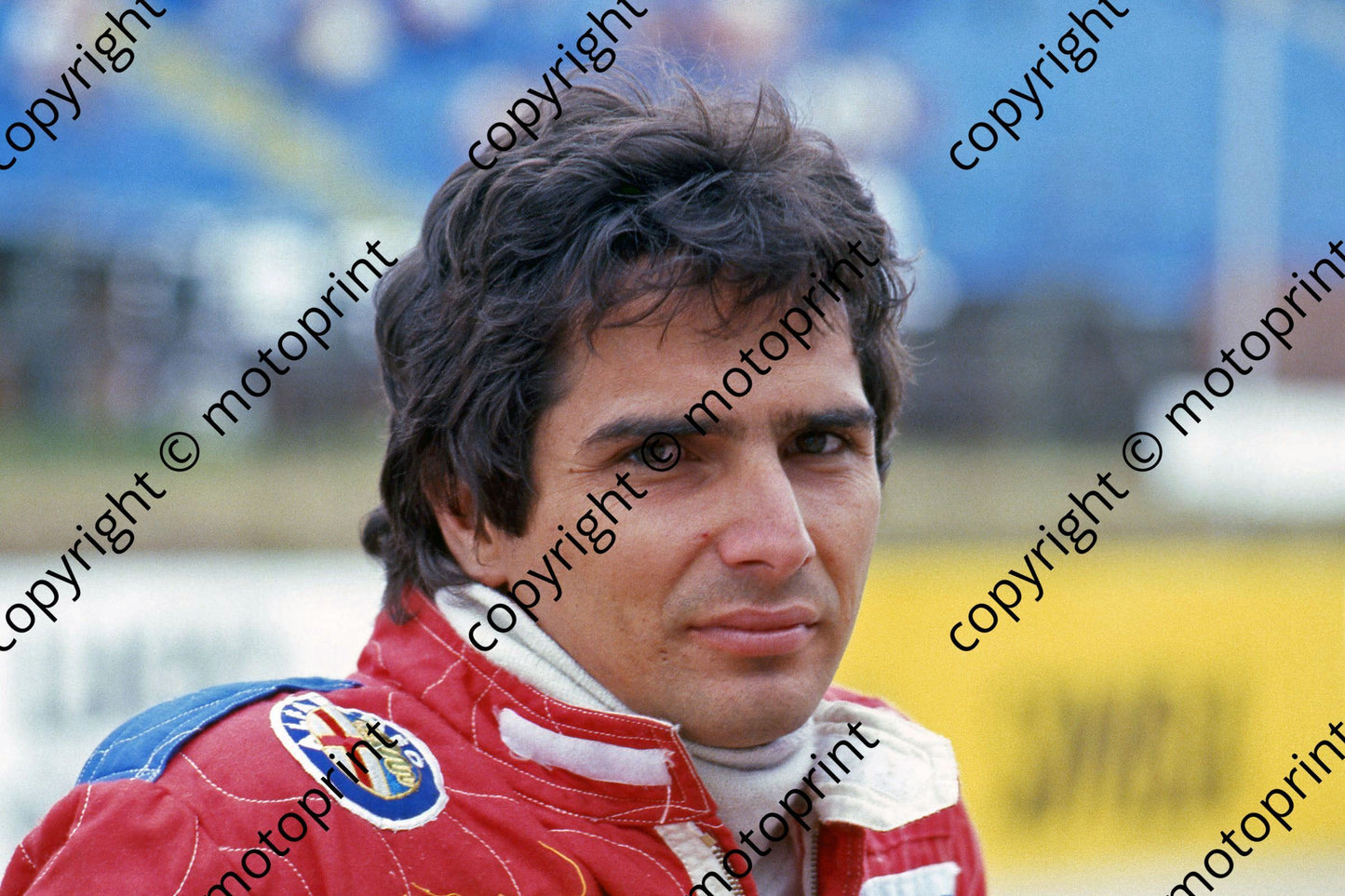 P Piquet portrait