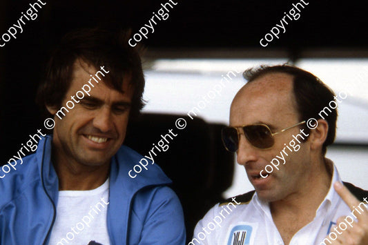 P Reutemann and Frank Williams