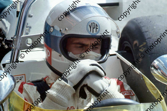 P Reutemann ready to go Brabham BT34