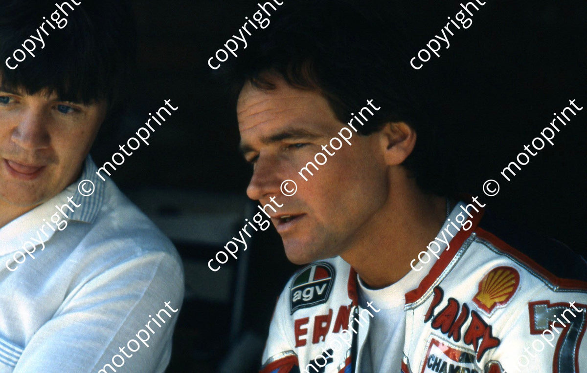 Mark Sheene P Sheene portrait – Motoprint