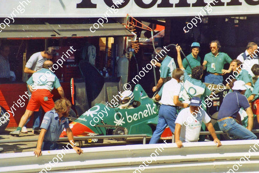 Patrese Alfa pits