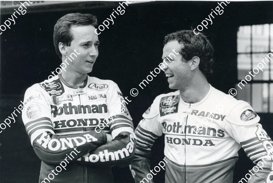 Randy Mamola and Freddie Spencer 403