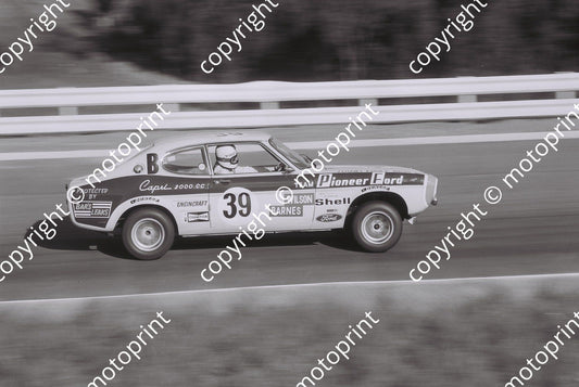 SL 1971 Kyalami 9 hr Barnes Briggs Capri V4 (note DP says Alan Wilson unable to qualify so Gordon Briggs drove - here in car) 2