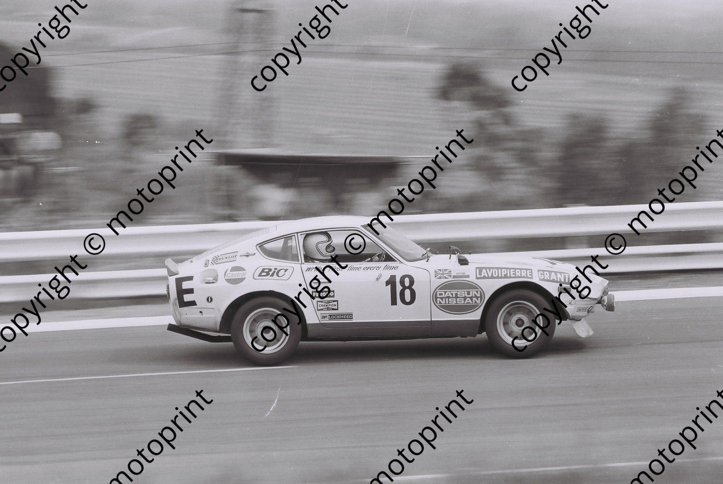 SL 1972 Kyalami 9 hr Lavoipierre Grant Datsun 240Z 2