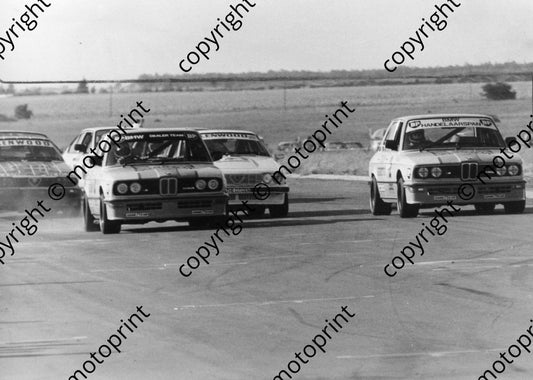 SL 1983 Goldfields Lodge Gp1 Gunston BMW 535s Els right, Viana middle, G Fouche Alfa left 003