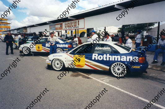 SL 1995 Kya Rothmans Audi Team cars (Thanks to Colin Burgess)