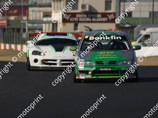 SL 22 Michele Hambly-Grobler Peter van der Spuy Andre Bezuidenhout, Sentra 13 Charl and Harry Arangies Dodge Viper (1)