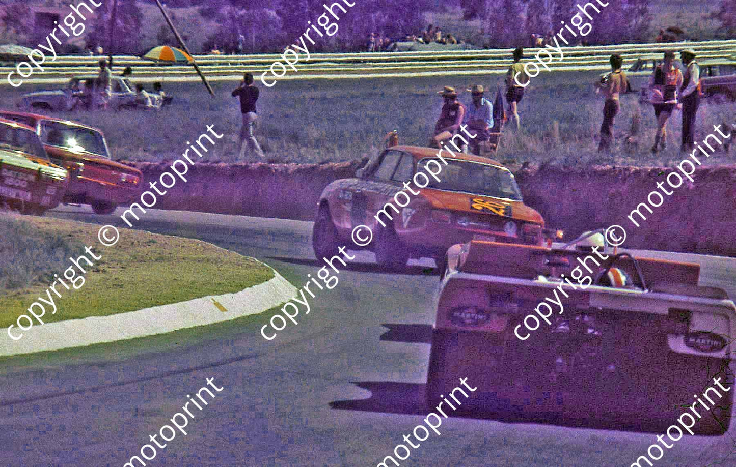 SL  Alfa GTAm Keizan Galli_ Chevron B16 Redman_ Porsche 908 Larrousse poor colour quality see monochrome version (Thanks to Ken Stewart) (32)