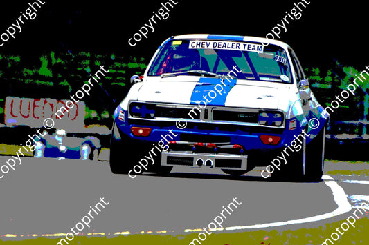 SL Chev V8 Corin poster