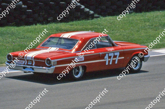 SL Ford Galaxie Willment scheme, driver VD Merwe cropped
