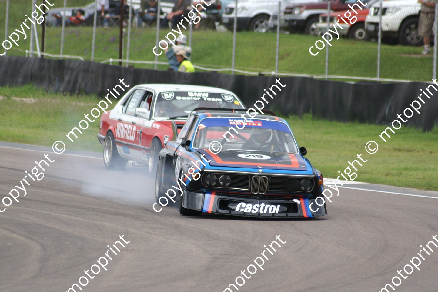 SL Sanne BMW CSL lock up, Cavalieri BMW 745 31-1 DSC05771