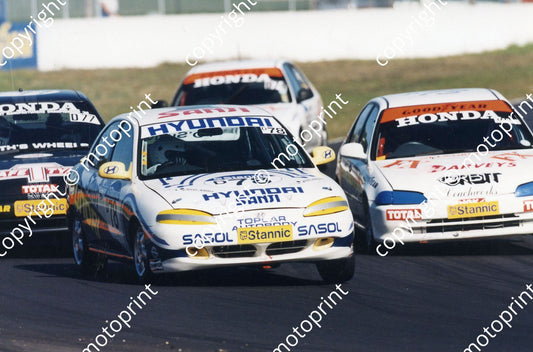 SL Stannic 1997 78 O'Sullivan, 77 Kopke, Boucher Honda  290