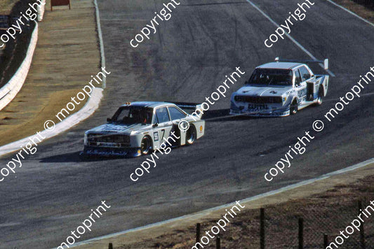 SL VD Merwe Escort, Scheckter BMW 1