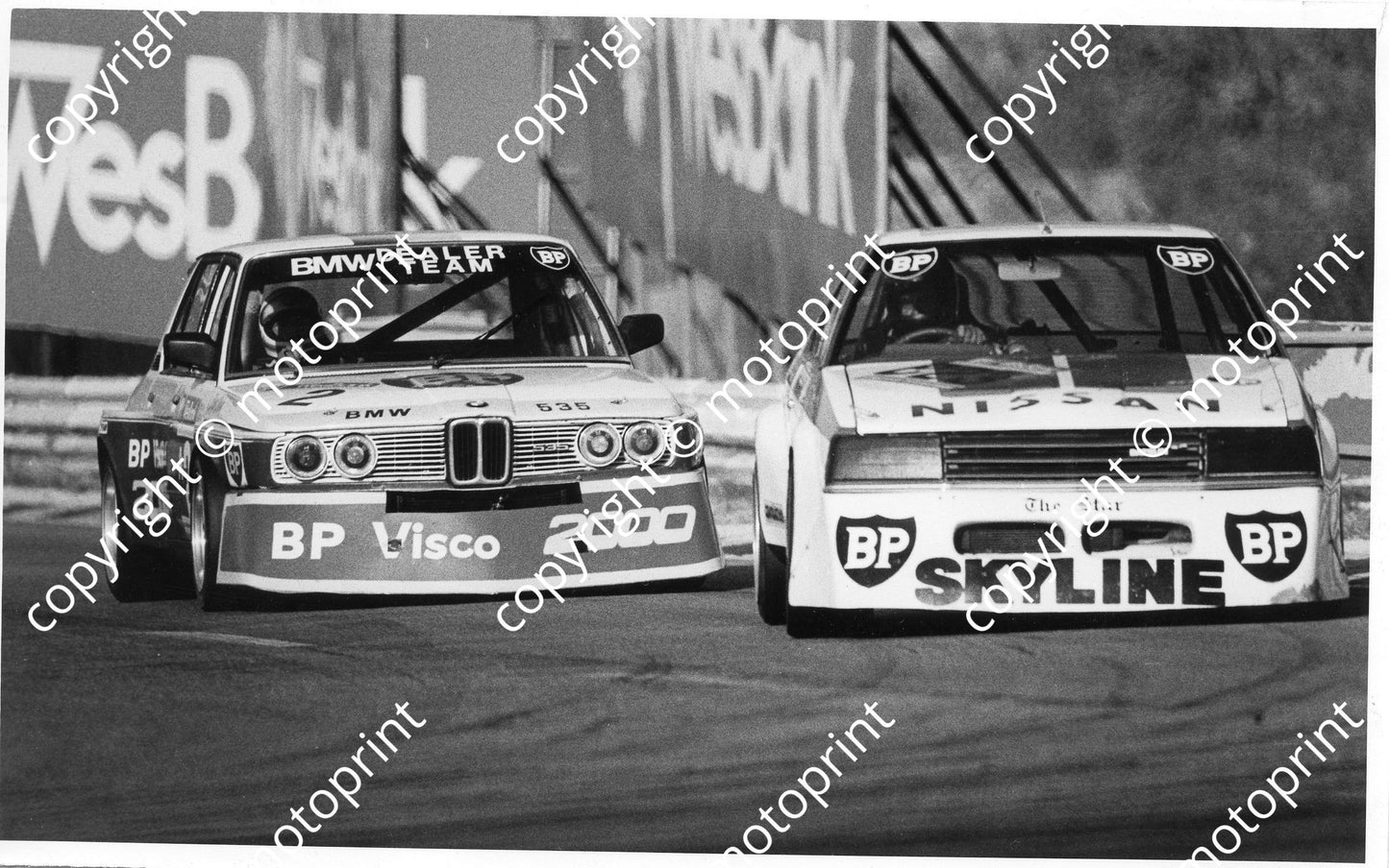 SL Wesbank mod 1983 Kyalami Viana BMW M535_ vd Linde Nissan Skyline 151