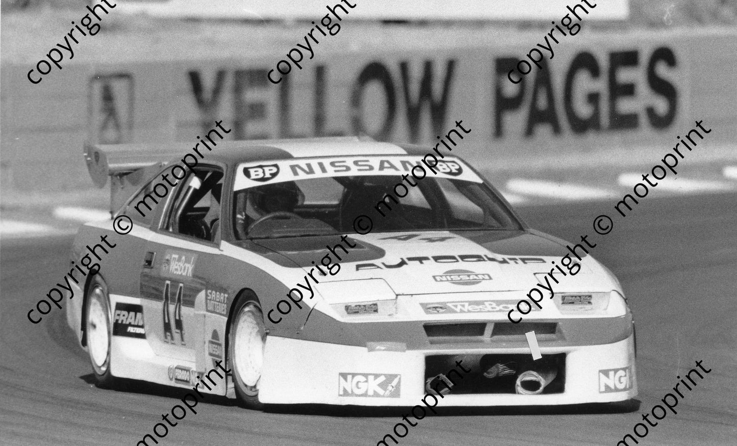 SL Wesbank mod 1988 Kyalami vd Linde Nissan 300ZX 145