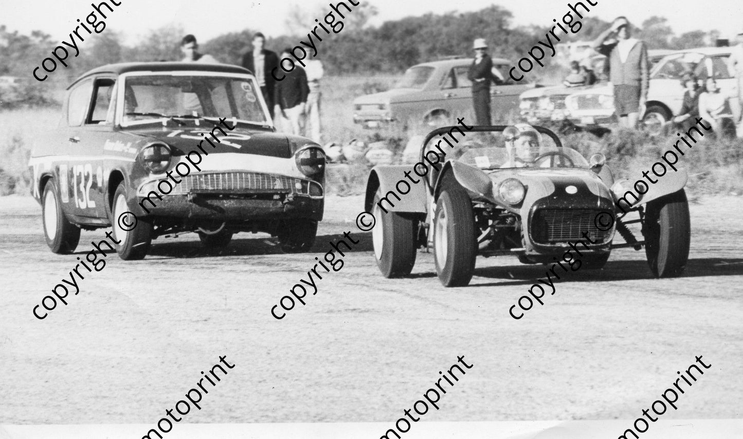 SL Pearson Anglia; Lotus 7 ld drive St Albans 1967 dp005