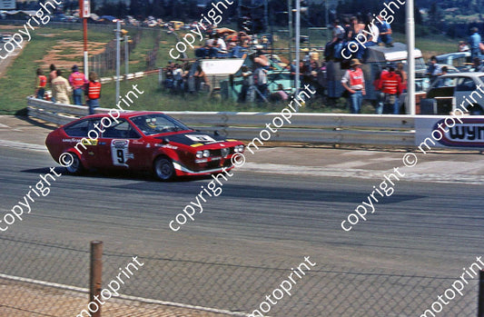 SL (thanks to Stuart Falconer) 1976 Wynns 1000 Alfetta GT Merzarion Dini