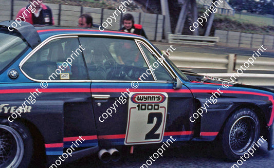 SL (thanks to Stuart Falconer) 1976 Wynns 1000 BMW J Scheckter Nillson Grohs in race