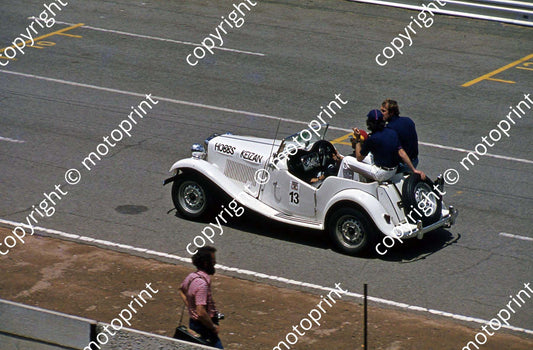 SL (thanks to Stuart Falconer) a 631 1978 Wynns 1000 parade Keizan Hobbs