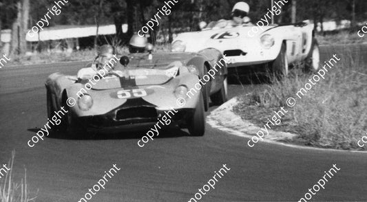 SP 1965 (thanks Roger Pearce) S Mellet Mirage Alfa MK1_ A Wiegels otus 23, J Truter Dart (48)