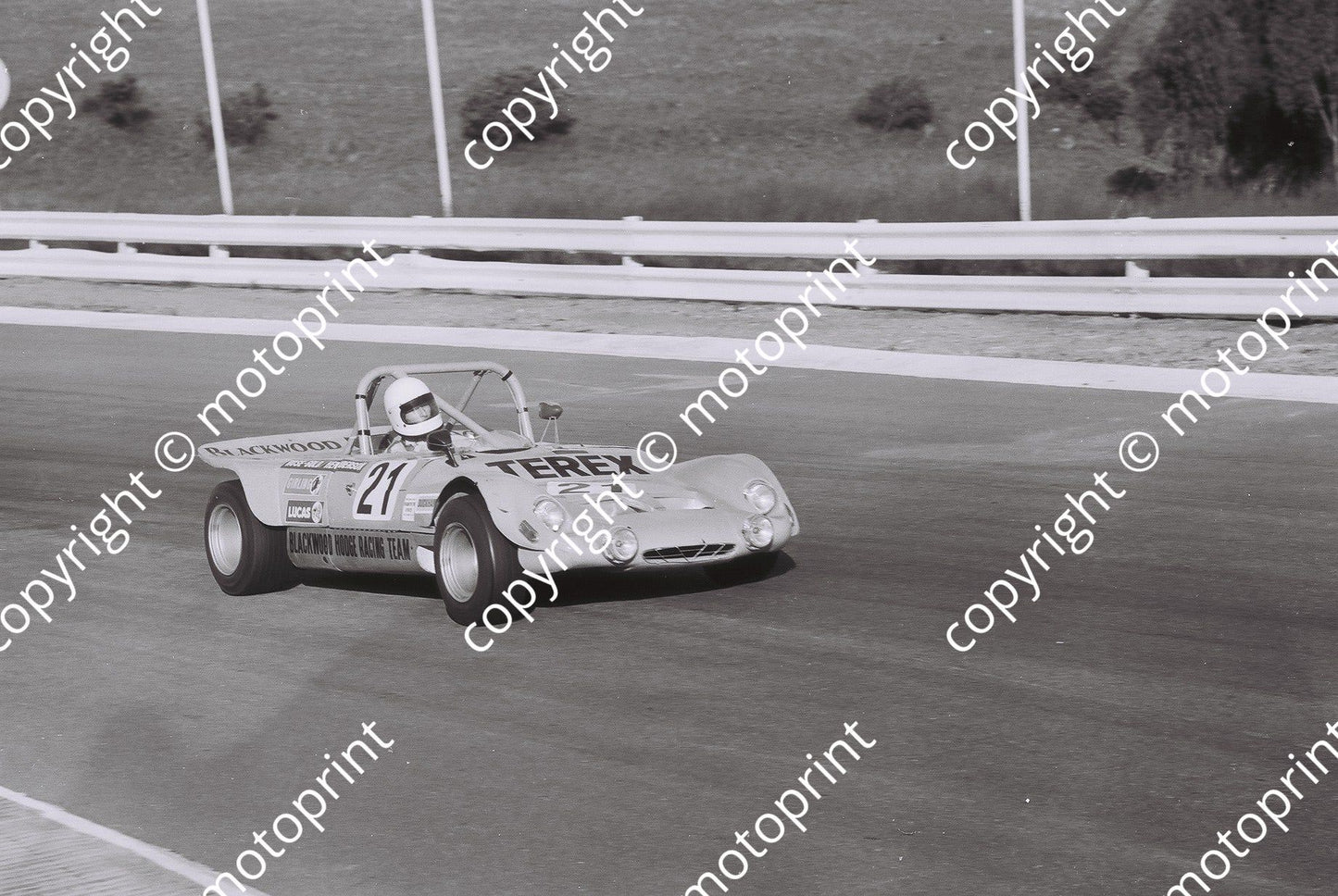 SP 1971 Kyalami 9 hr Rose-Gold Henderson Lotus 23 Alfa