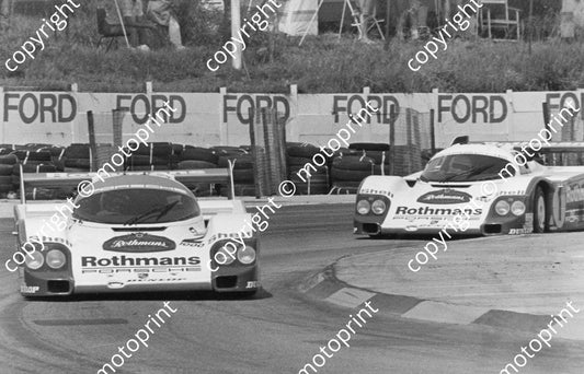 SP 1983 Castrol 1000 1st Bell, Bellof, 2nd Mass Ickx