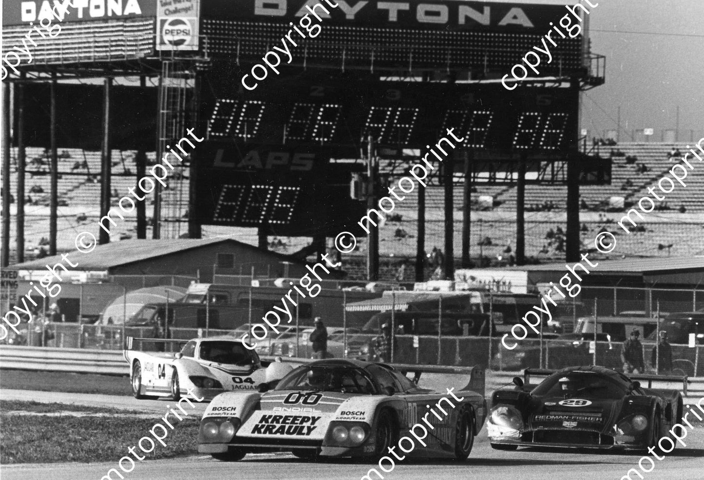 SP 1984 Daytona March 84G Duxdury Martin vd Merwe Kreepy Krauly