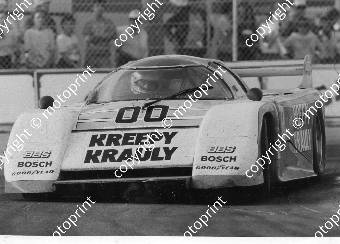 SP 1984 March Porsche 84G Kreepy Krauly  caption 'to be built in Jhb'