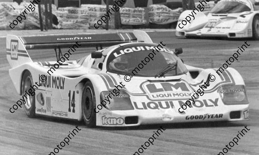 SP 1986 Southern Sun 500 Baldi Porsche 956
