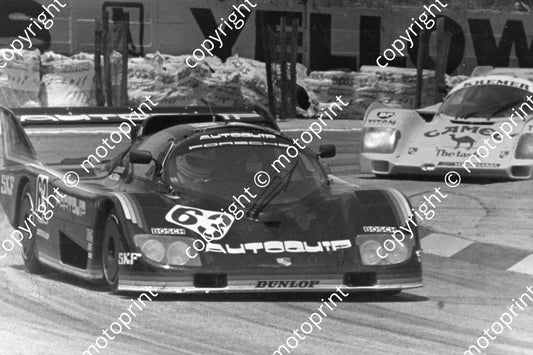 SP 1986 Southern Sun 500 Santana Schuster Porsche 936 6th