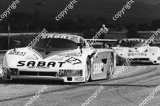SP 1987 Yellow Pages 500 Duxbury Spice Fiero with Nick Adams 2nd C2_ Los De Henning (121)  winners C2