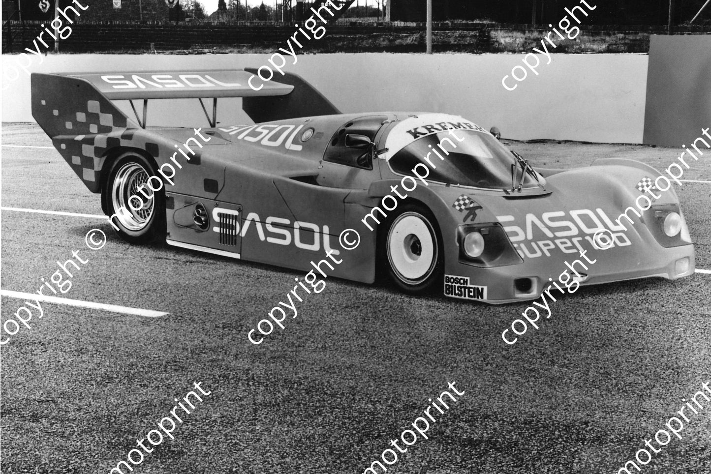 SP 1987 Yellow Pages 500 Porsche 962 George Fouche