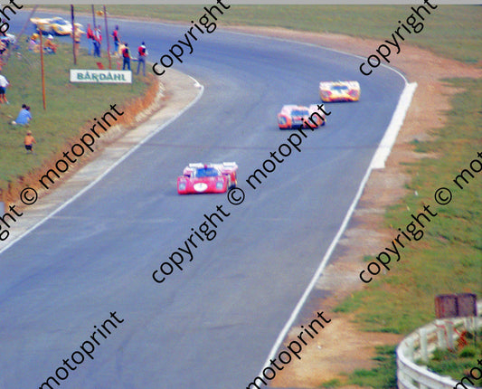 SP 1st lap from Clubhouse balcony, Ferrari 512, Gunston 917, Martini 917 cropped 1 (600dpi)