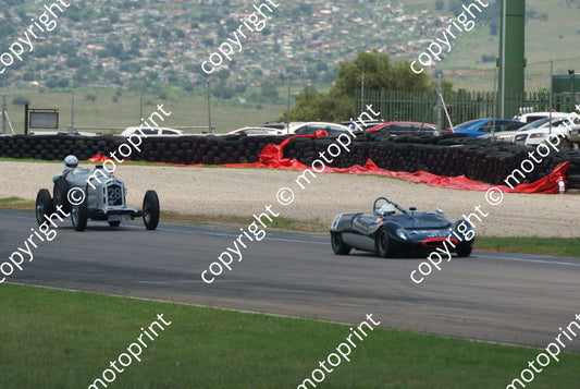 SP 28 N Esterhuizen 1963 Alfa Monza 1934 replica 123 Knight Lotus 23 (177)