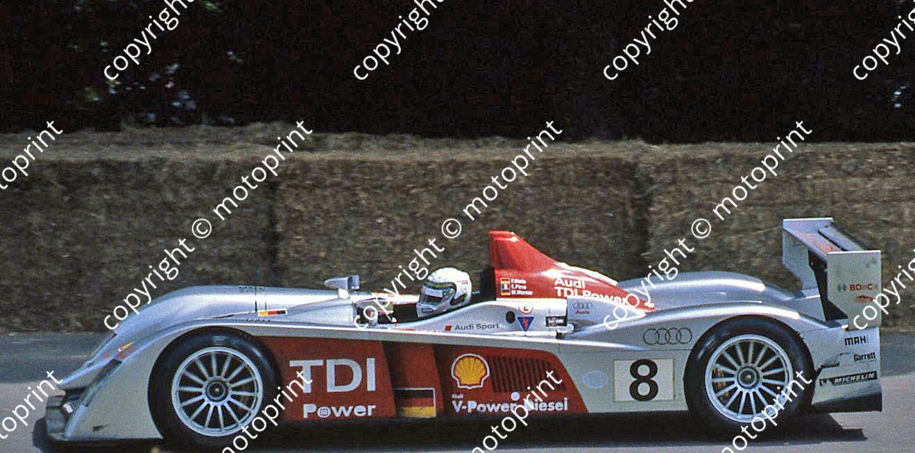 SP Audi R10 diesel Le Mans win 2006 McNish no pic ratio