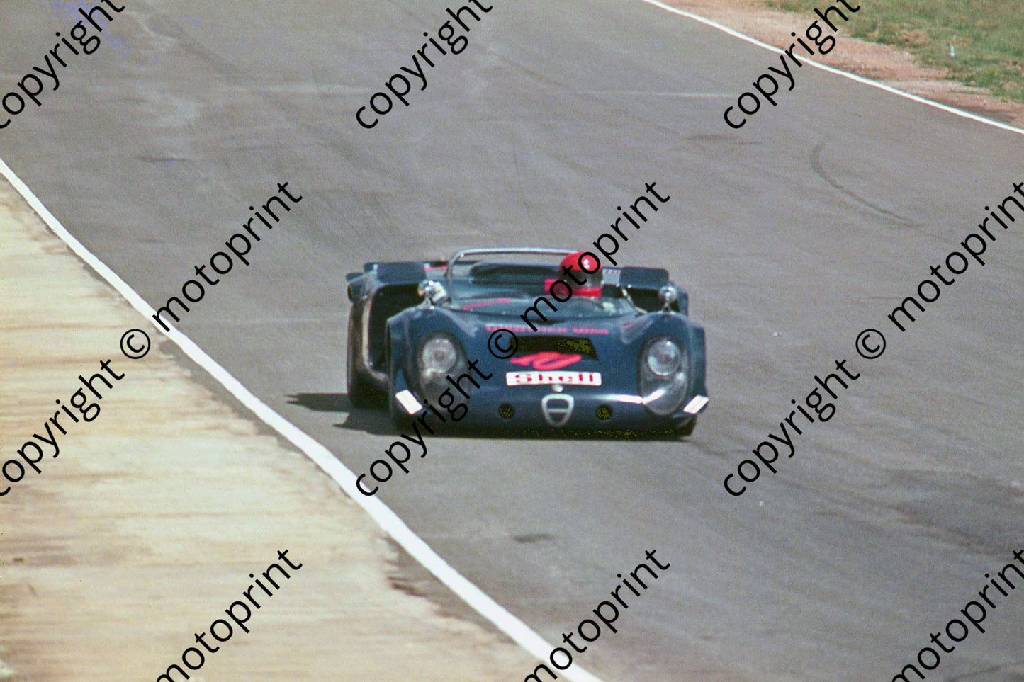 SP Charlton (in car) Driver Alfa T33