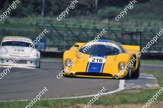 SP Chevron B16 Orbell, Porsche Bricknell cropped close up