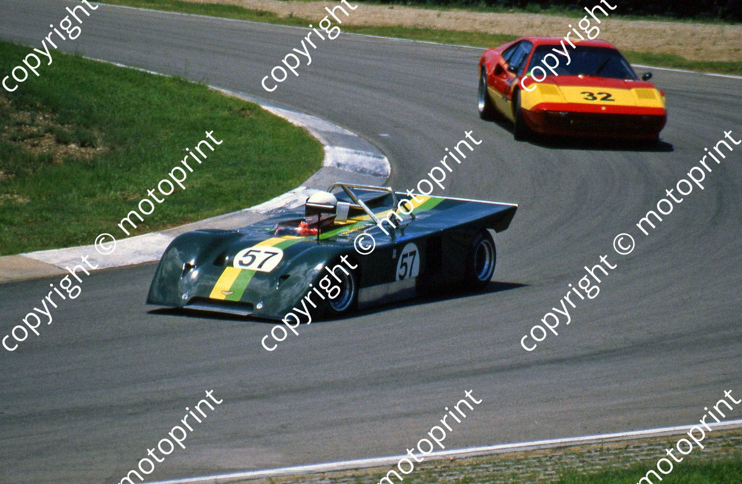 SP Chevron B check Swedish driver
