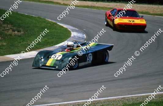 SP Chevron B check Swedish driver
