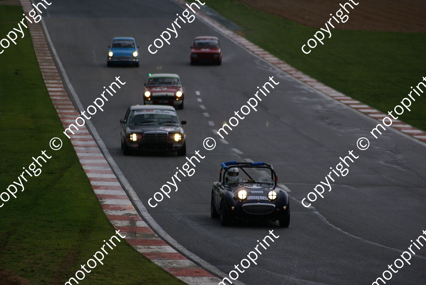 SP Dovey Lederle Sprite 11, Roberts Merc 112, Green MGB 12 DSC03794 race