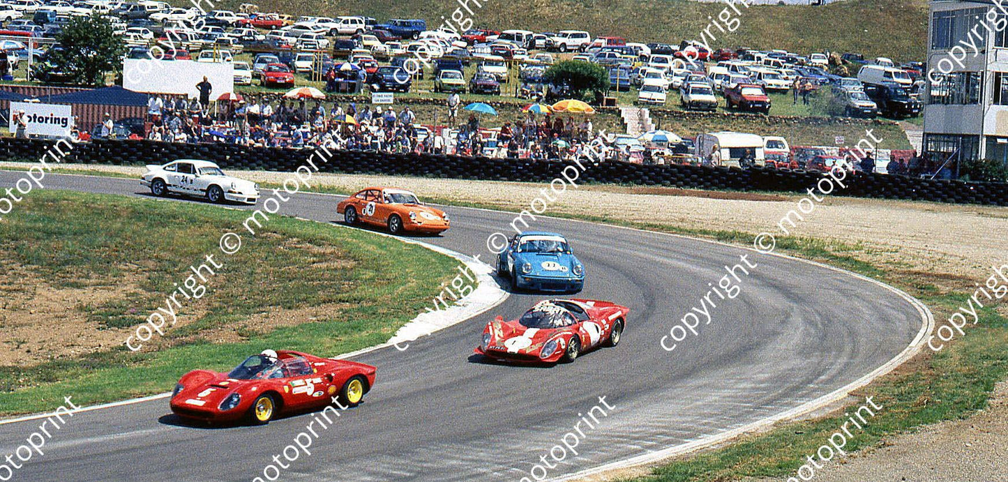 SP Ferrari Dino 5 David Piper and P4 11 Max Wakefield