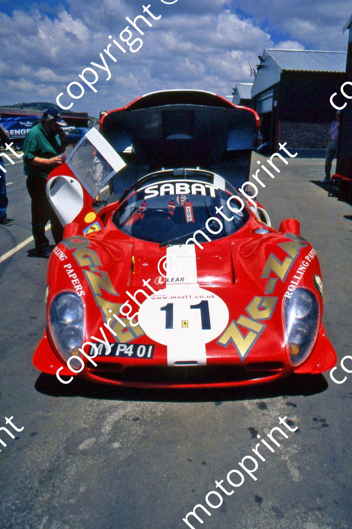 SP Ferrari P4 Max Wakefield Filipenetti livery