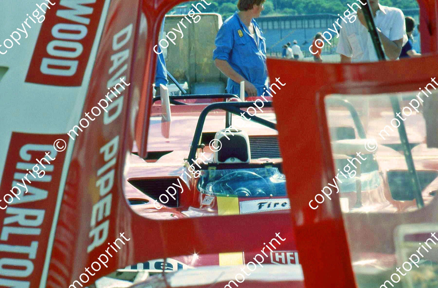 SP Ferrari framed in 917