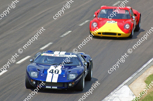 SP Ford GT40 Bailey, Chevron B8 A Minshaw DSC02314